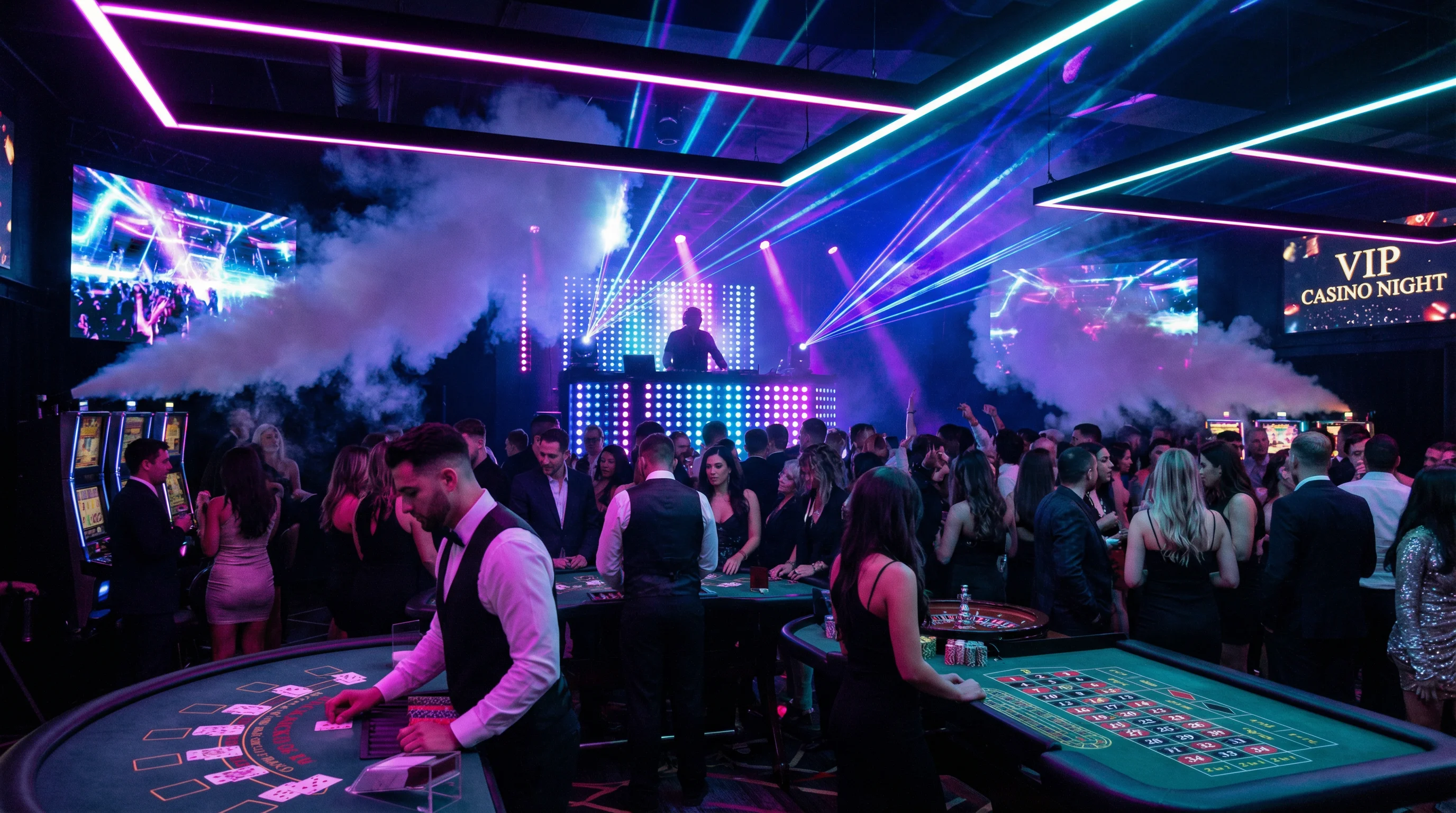 Casino en vivo Zamba Casino con ambiente de festival